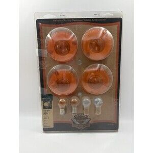 OEM Harley-Davidson 69308-02 - Turn Signal Lens Kit Smoked Flat READ